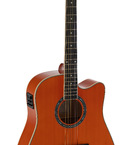 GUITARRA ACÚSTICA ADMIRA TENNESSEE NARANJA SATINADA