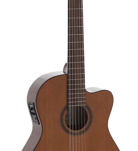 GUITARRA CLÁSICA ADMIRA MÁLAGA ELECTRIFICADA CUTAWAY SERIE CONSERVATORIO