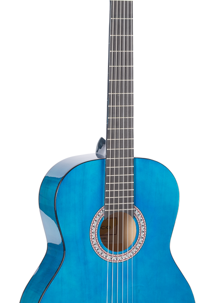 GUITARRA CLÁSICA ROCIO C6BL (1/4) CADETE 75 CMS AZUL