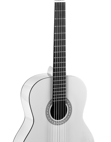 GUITARRA CLÁSICA ROCIO C7 (1/2) CADETE 85 CMS BLANCA