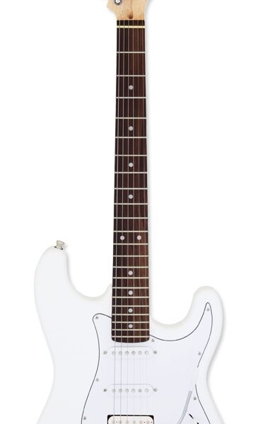 GUITARRA ELÉCTRICA ARIA SERIE STG-004 BLANCA