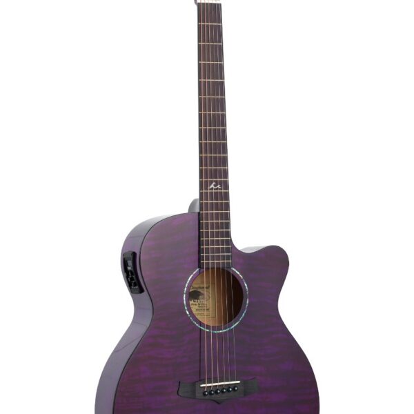 GUITARRA ACÚSTICA TANGLEWOOD AZURE SUPER FOLK PÚRPURA