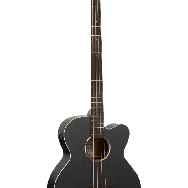 BAJO ACÚSTICO SUPER JUMBO CON CUTAWAY SERIE BLACK BIRD