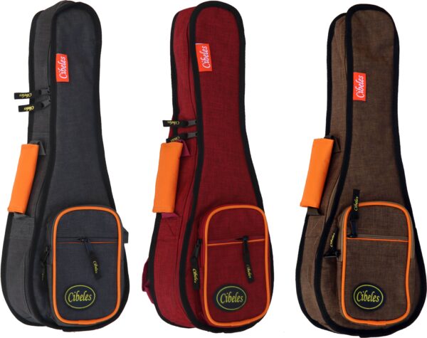 CIBELES C111.012US Fundas Ukelele Soprano de 12mm