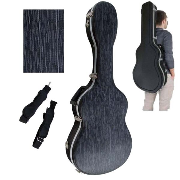 CIBELES C230.015NR Estuches ABS Clasica Negro Rayado